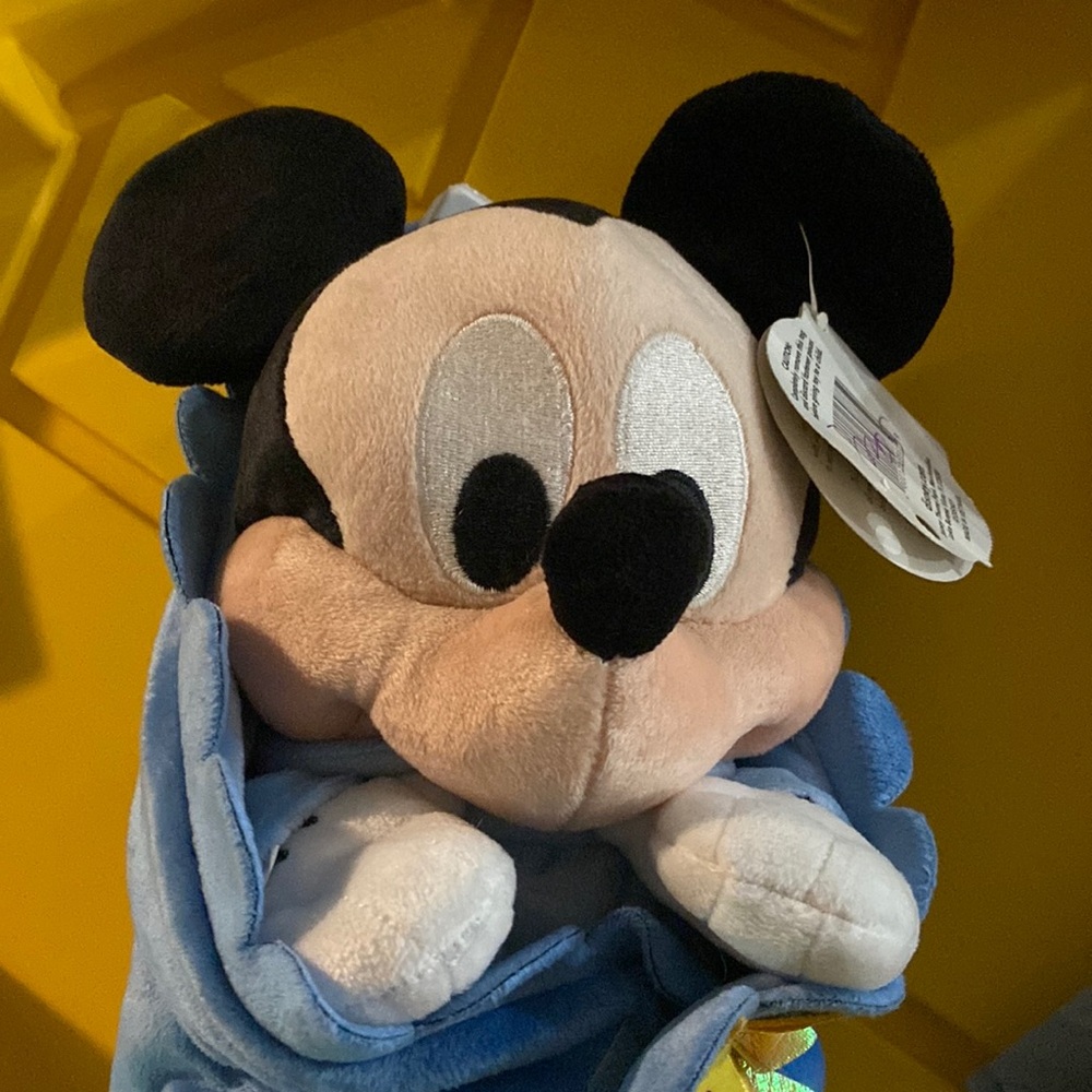 Disneyland Baby Mickey mouse with Blanket